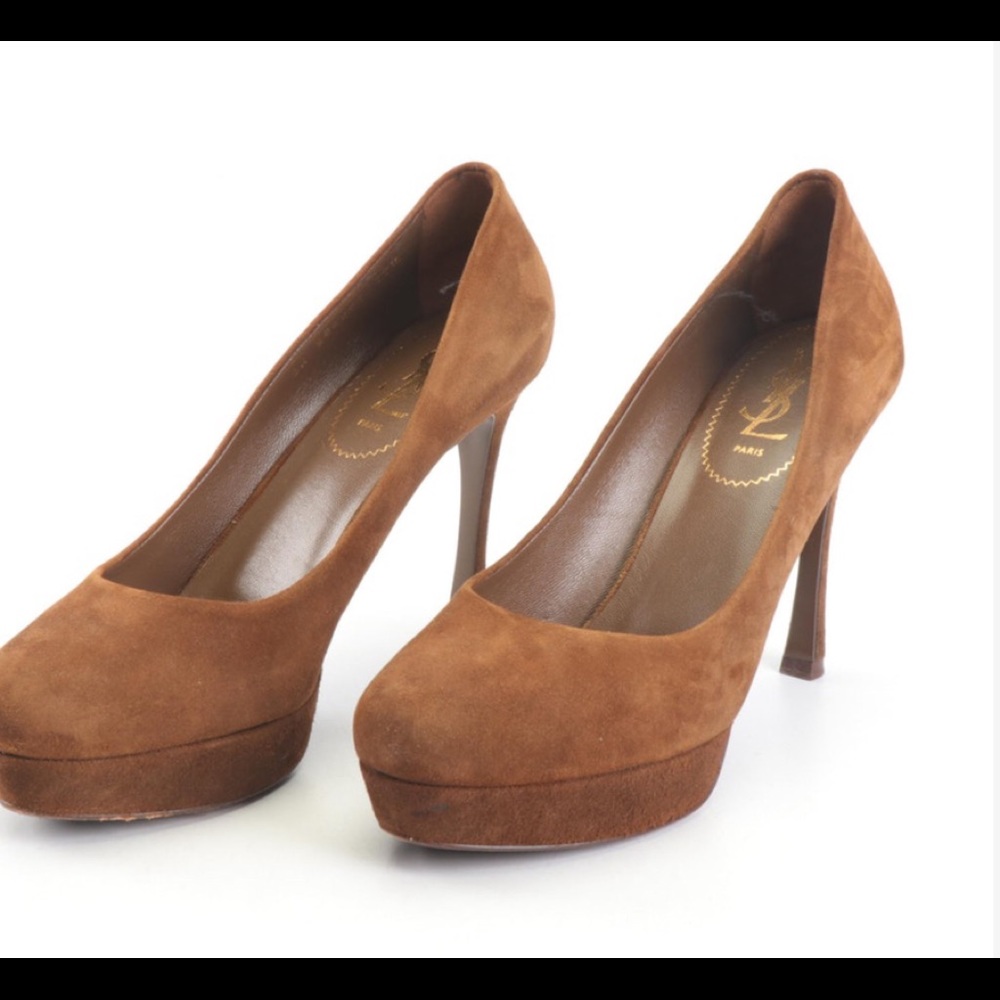 ✨YSL✨ Yves Saint Laurent • Suede Pumps • EU 38.5 / US 8